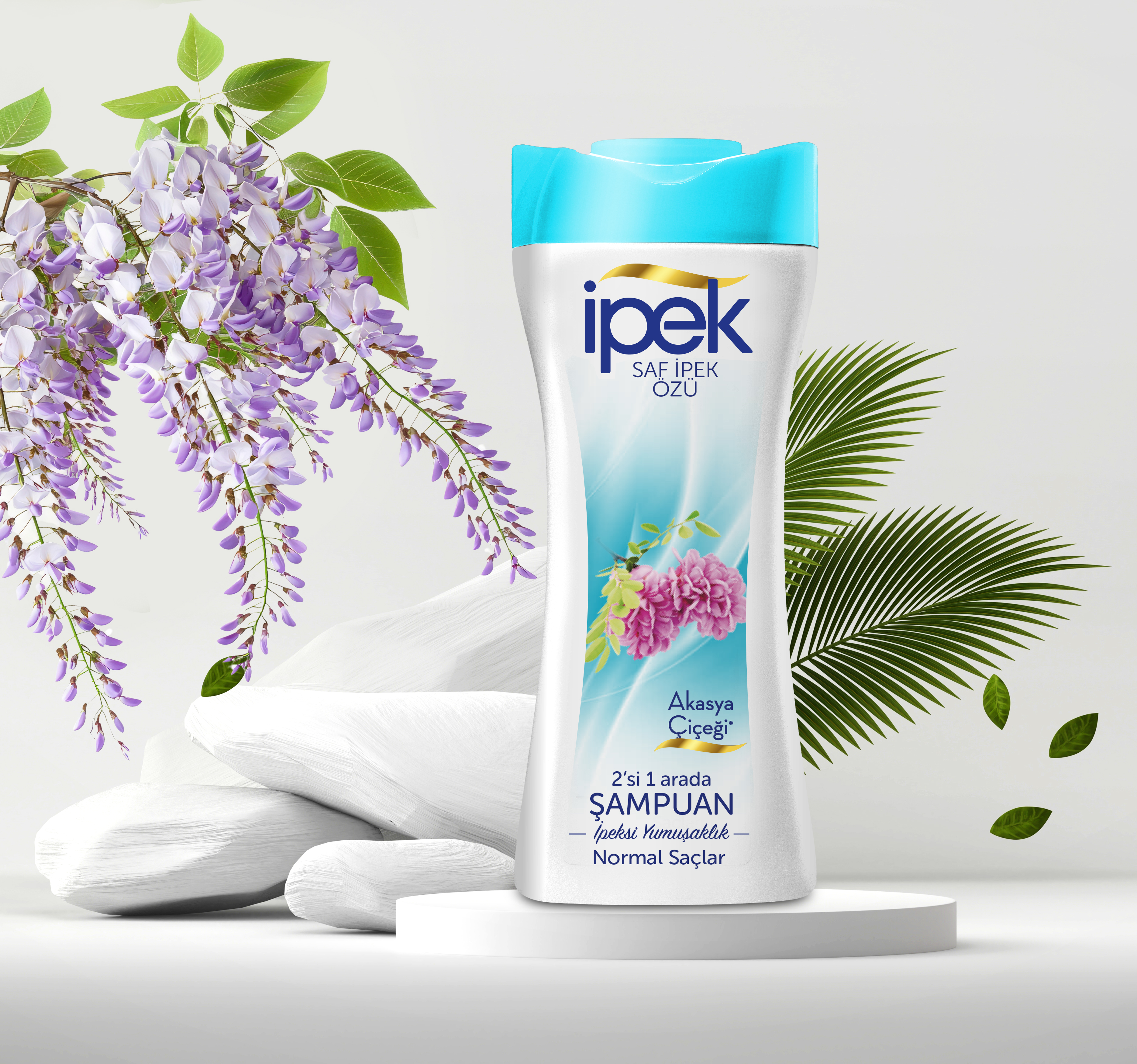 İpek Akasya Çiçeği Özü Şampuan 2'si 1 arada 