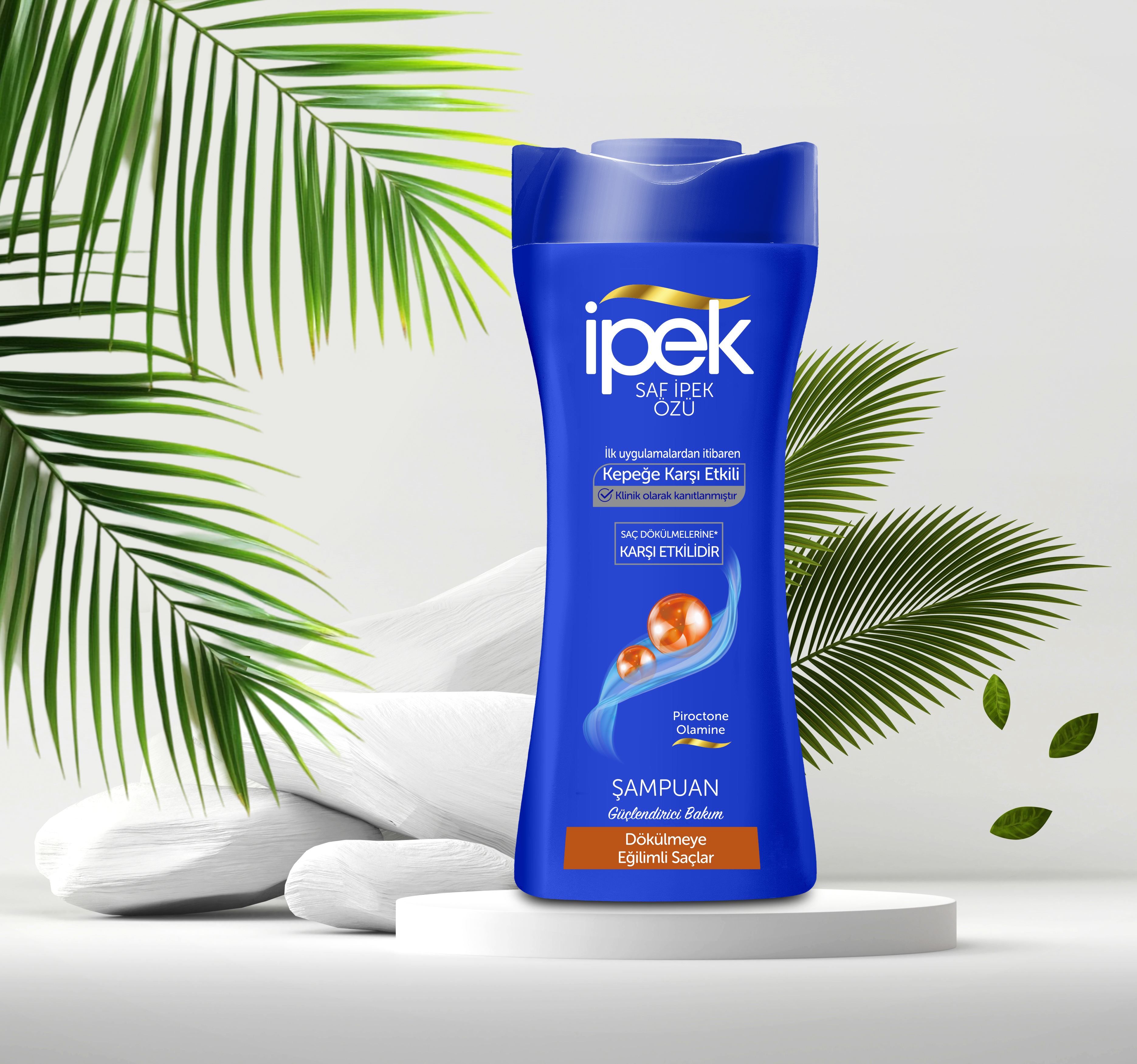 İpek Kepeğe Karşı Etkili Dökülmeye Eğilimli Saçlar Şampuanı