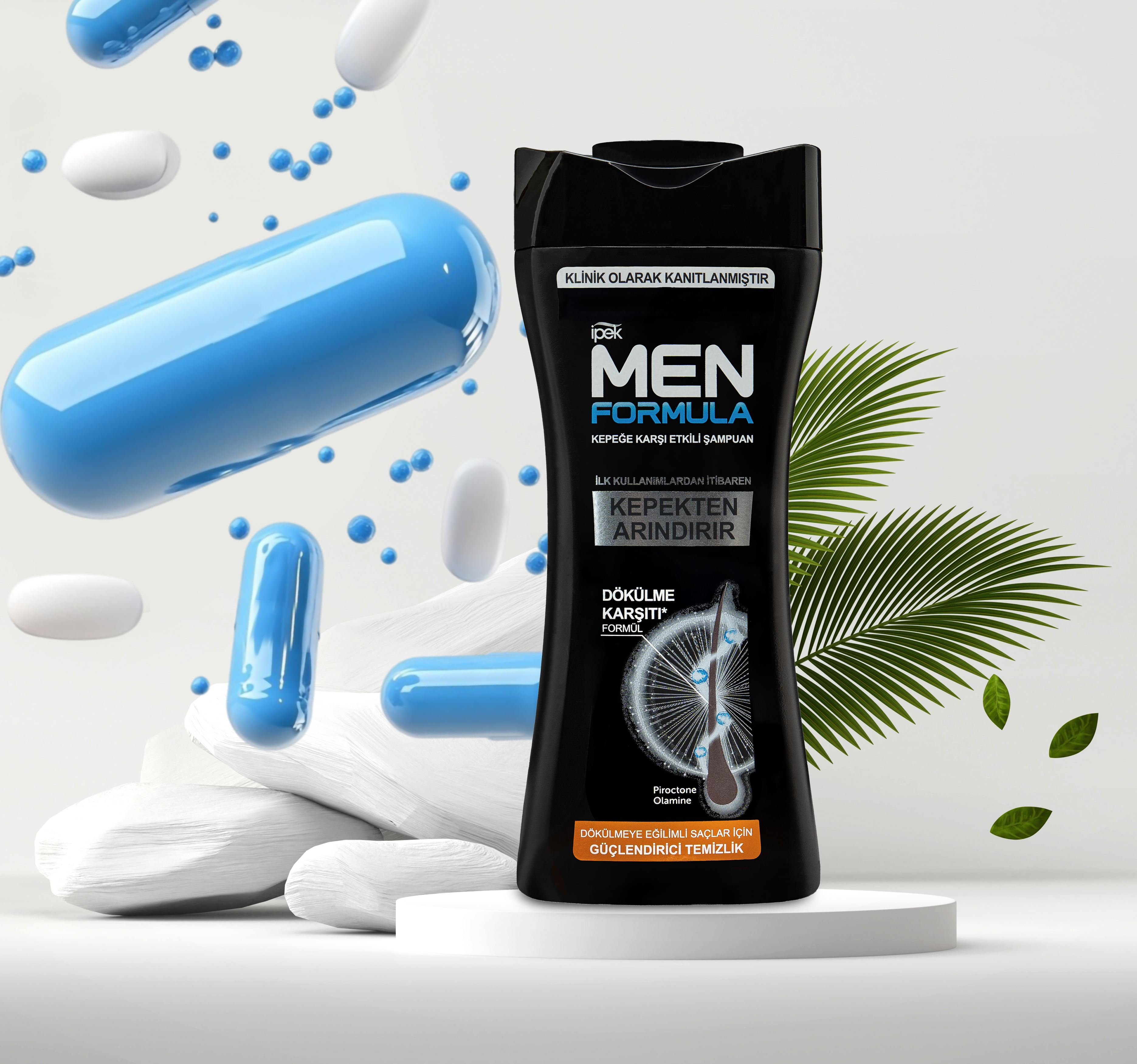 İpek Men Formula Kepeğe Karşı Etkili Dökülme Karşıtı Şampuan