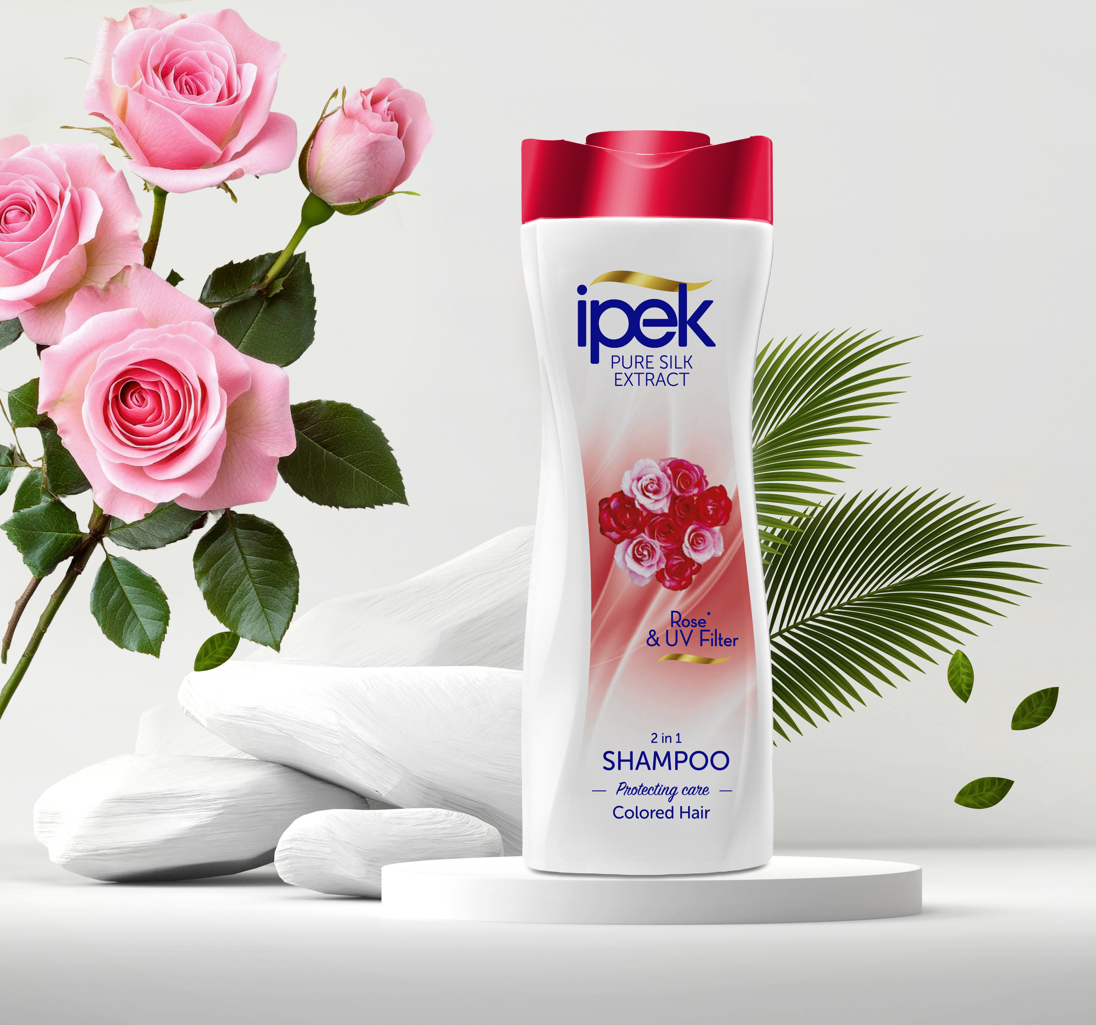 İpek 2-in-1 Rose Extract & UV Filter Shampoo