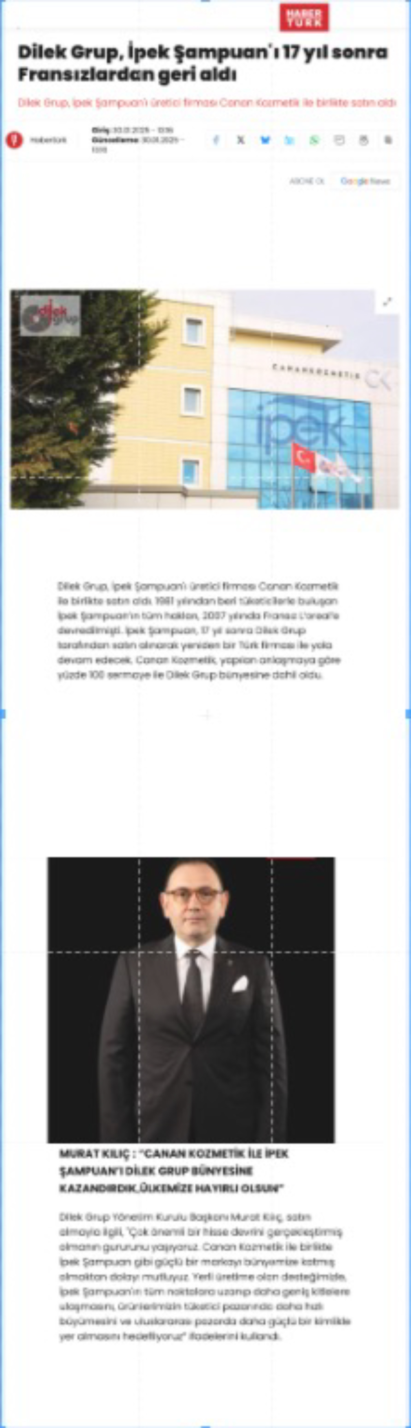 Habertürk - January 2025